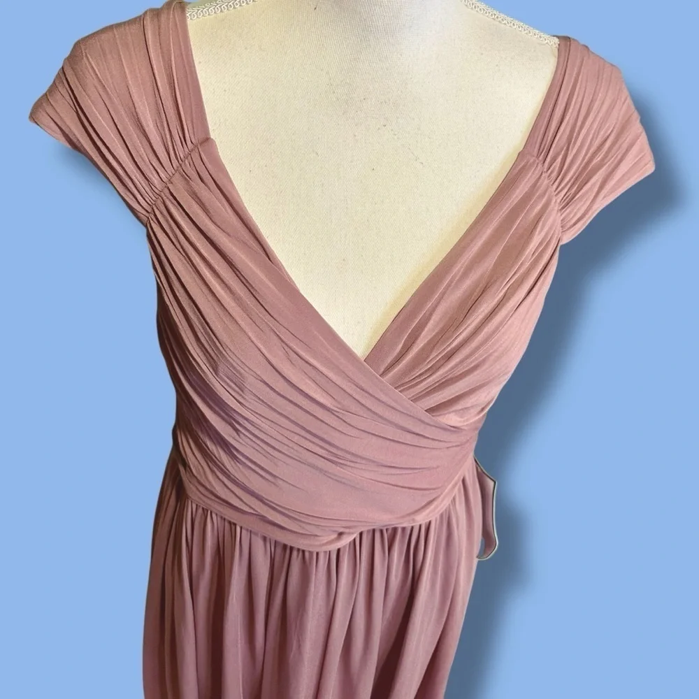 NWT J. Crew ‘Matilda’ Wedding / Bridesmaid Dress in “Wild Mushroom” Size 12